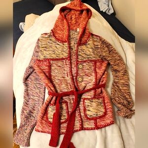 Cardigan Sweater Jacket - Mutli-Colored